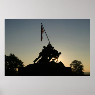 Poster Iwo Jima Sunrise