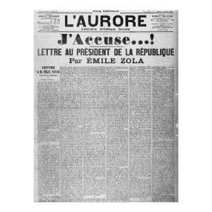 Poster J'accuse l'affiche brillante