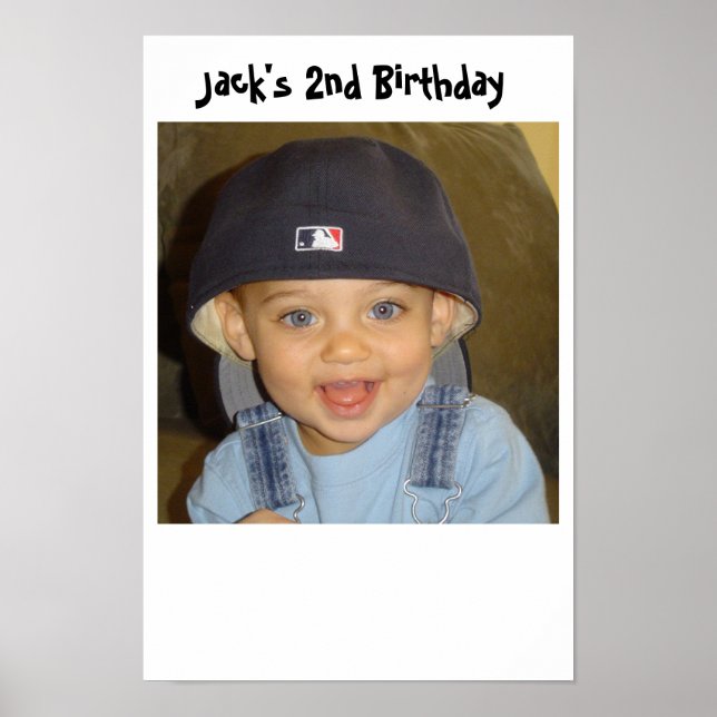 Poster jacks 2ème anniversaire (Devant)