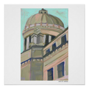 Poster Jackson Mississippi Capitol