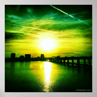 Poster Jacksonville Skylines