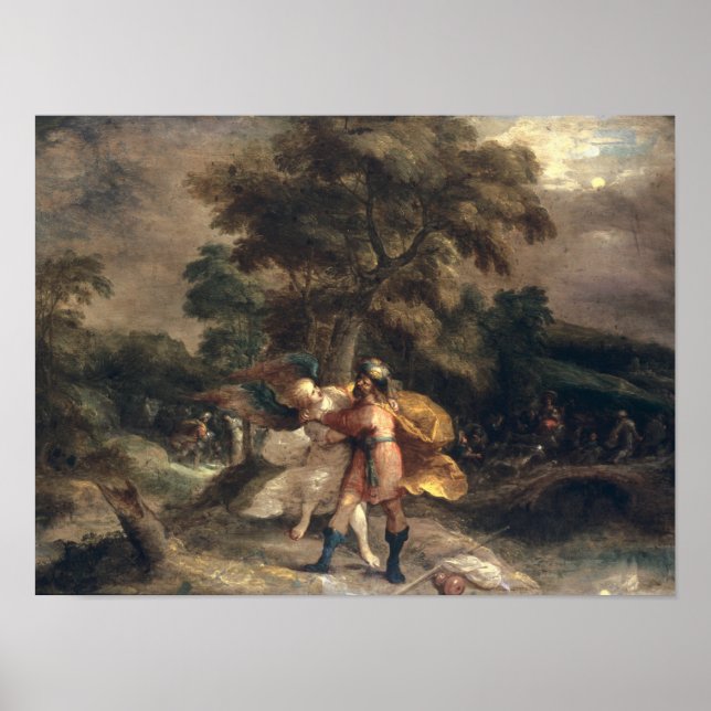 Poster Jacob et l'ange (Devant)