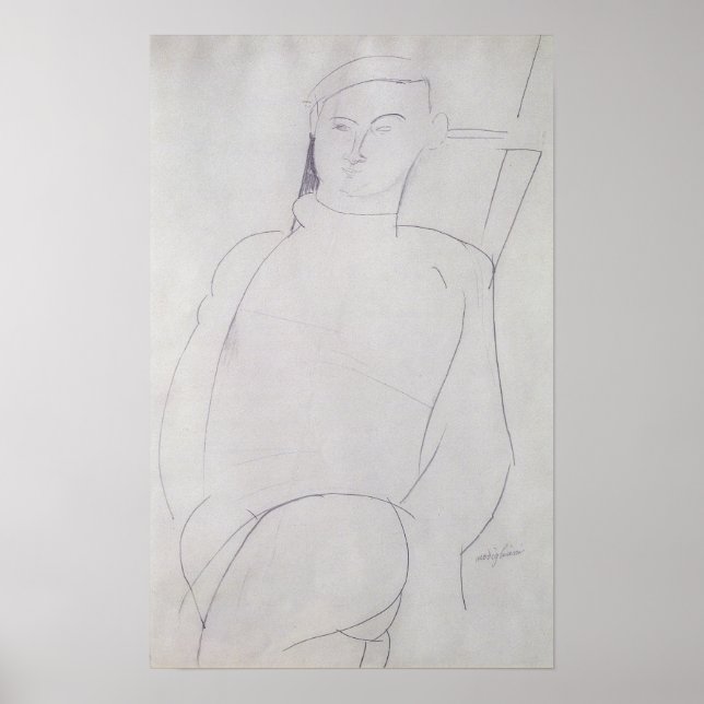 Poster Jacques Lipchitz c.1917 (Devant)