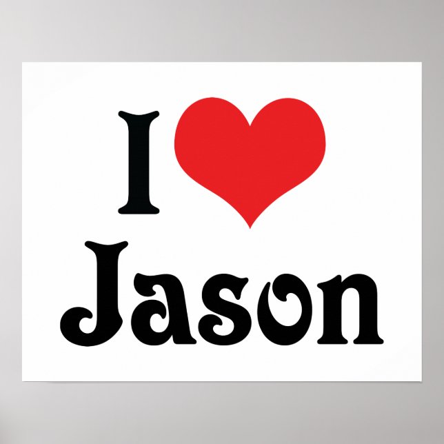 Poster J'adore Jason (Devant)
