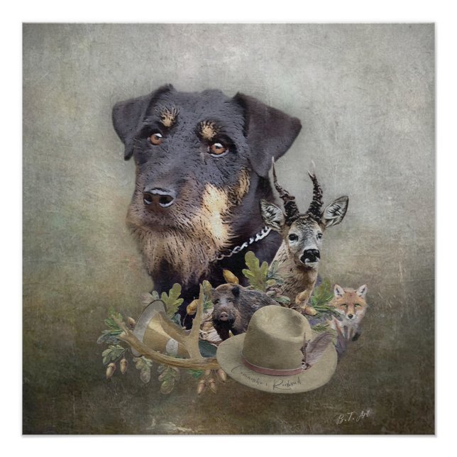 Poster Jagdterrier (Devant)