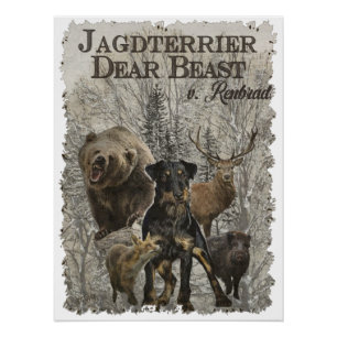 Poster Jagdterrier, Chère Bête c. Renbrad Paperweight Pho