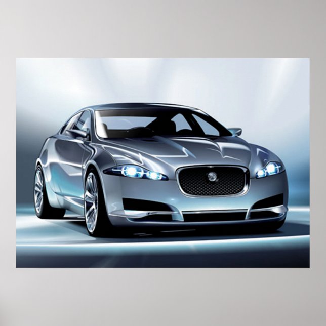 Poster Jaguar C-XF (Devant)