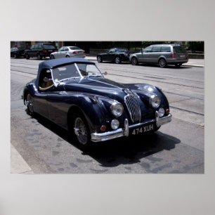 Poster Jaguar XK 120