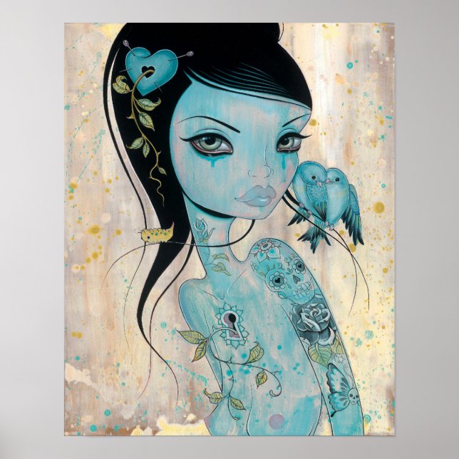 Poster J'ai plu mon coeur (Devant)