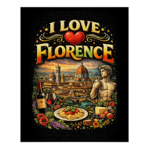 Poster J'aime Florence