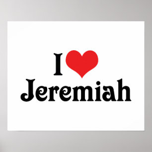 Poster J'aime Jeremiah