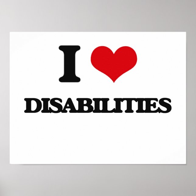 Poster J'aime les handicaps (Devant)