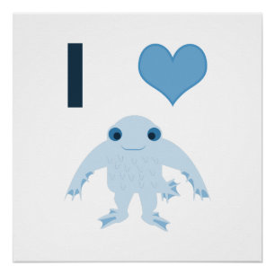 Poster J'aime Ningen