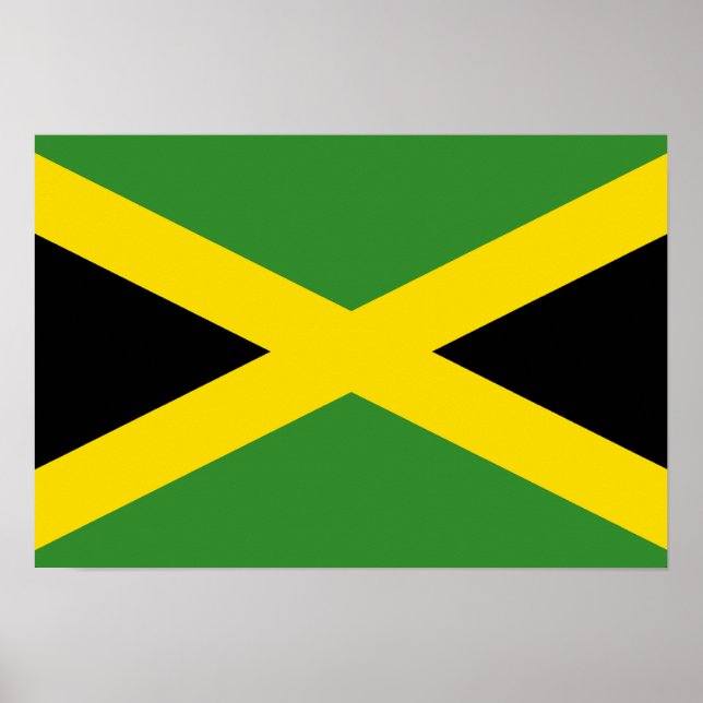 Poster Jamaica Flag (Devant)
