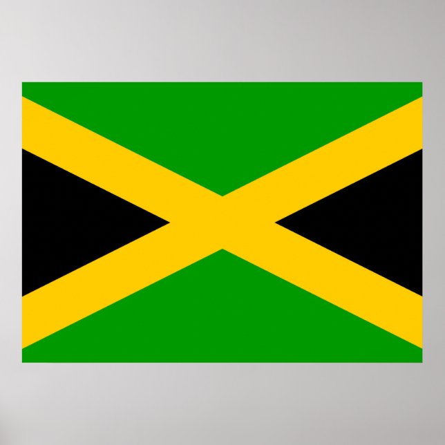 Poster Jamaica Flag (Devant)