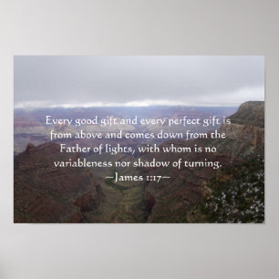 Poster James 1:17