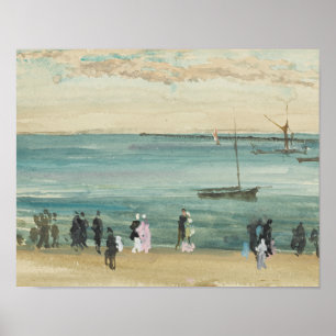 Poster James Abbott McNeill Whistler - Southend Pier