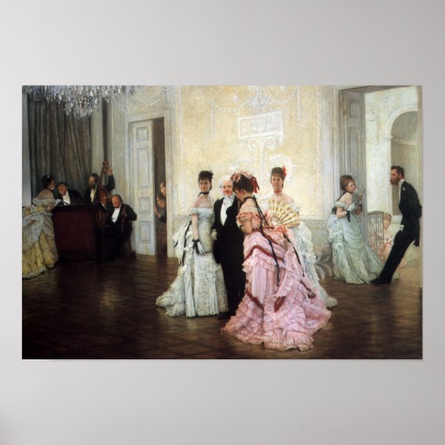 Poster James Tissot Peinture (Devant)