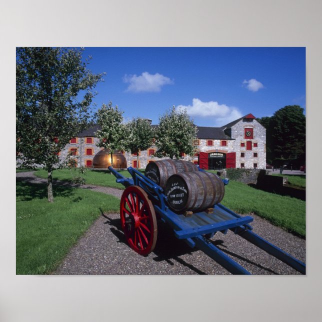 Poster Jamesons Whisky Heritage Center, Midleton, (Devant)