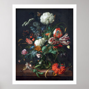 Poster Jan Davidsz de Heem Vase de fleurs