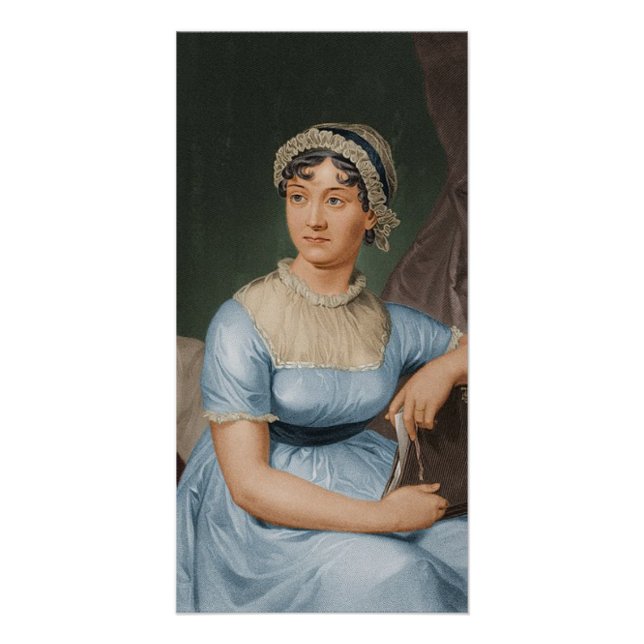 Poster Jane Austen  (Devant)