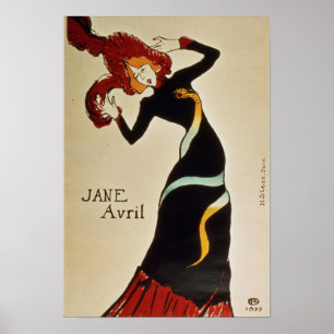 Poster Jane Avril 1899