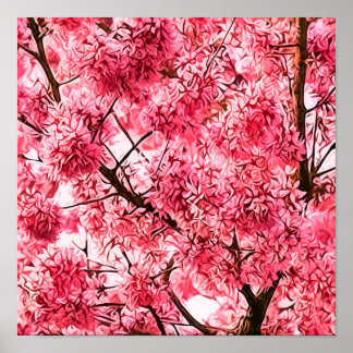 Poster Japanese Cherry Blossom Tree (2013)