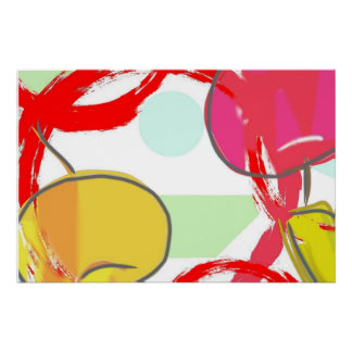 Poster Japanese Traditional Colorful 