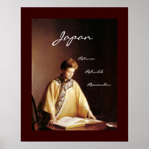 Poster Japon Retour Rétablir souvenir