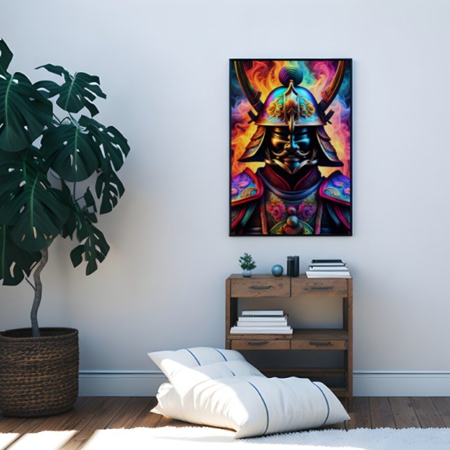 Poster japonais Samurai (Créateur téléchargé)