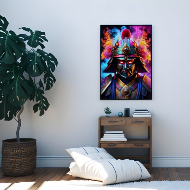 Poster japonais Samurai (Créateur téléchargé)