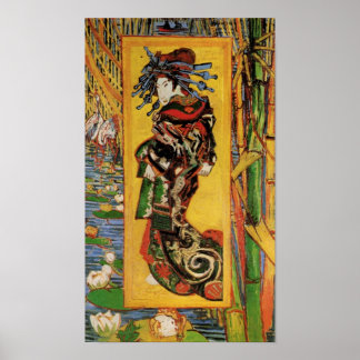 Poster Japonaiserie, Oiran (Avec L'Autorisation De Van Go