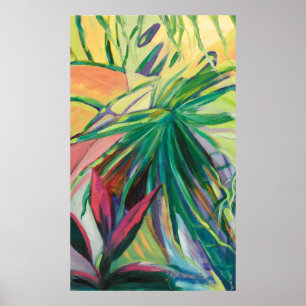 Poster Jardin Abstracto I