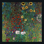 Poster Jardin Agricole Gustav Klimt Avec Tournesols<br><div class="desc">Jardin Agricole Gustav Klimt Avec Tournesols</div>