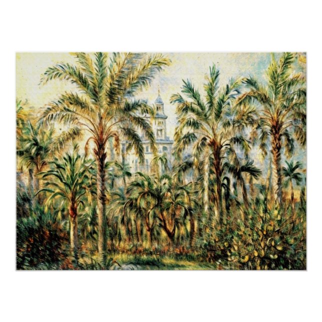 Poster Jardin Bordighera (Devant)