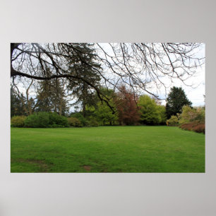Poster Jardin botanique de Vancouver Van Dusen