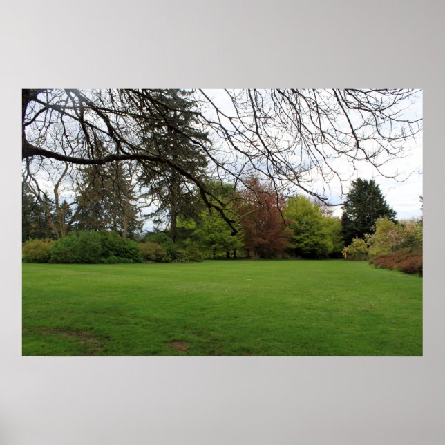 Poster Jardin botanique de Vancouver Van Dusen (Devant)