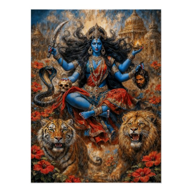 Poster Jardin de Kali (Devant)