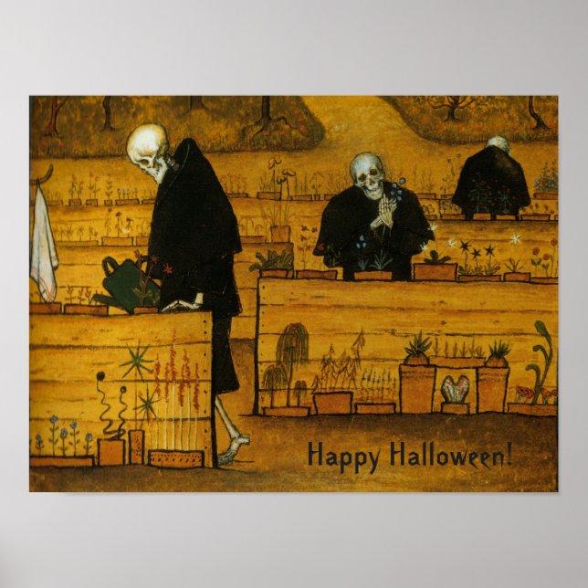 Poster "Jardin de la mort" sur mesure pour Hallowe (Devant)