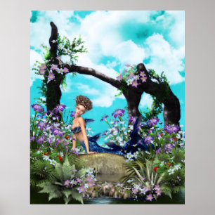 Poster Jardin des coraux