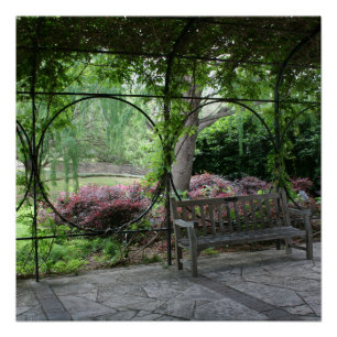 Poster Jardin enchanté