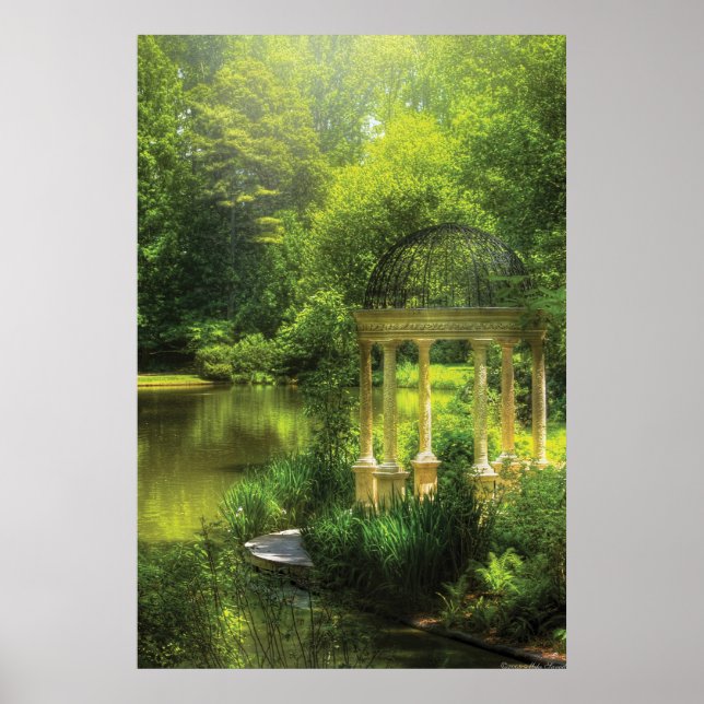 Poster Jardin - Le Temple de l'Amour (Devant)
