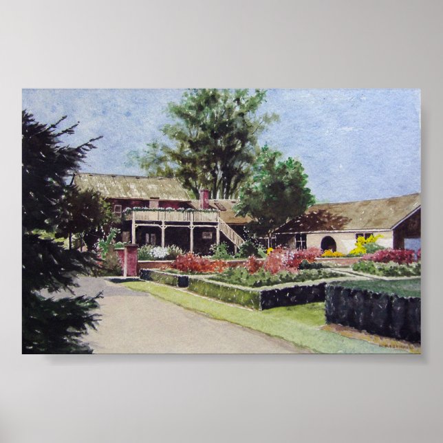 Poster Jardins du Rotary à Janesville Wisconsin (Devant)