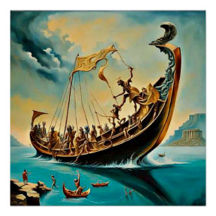 Poster Jason et les Argonautes déchirés