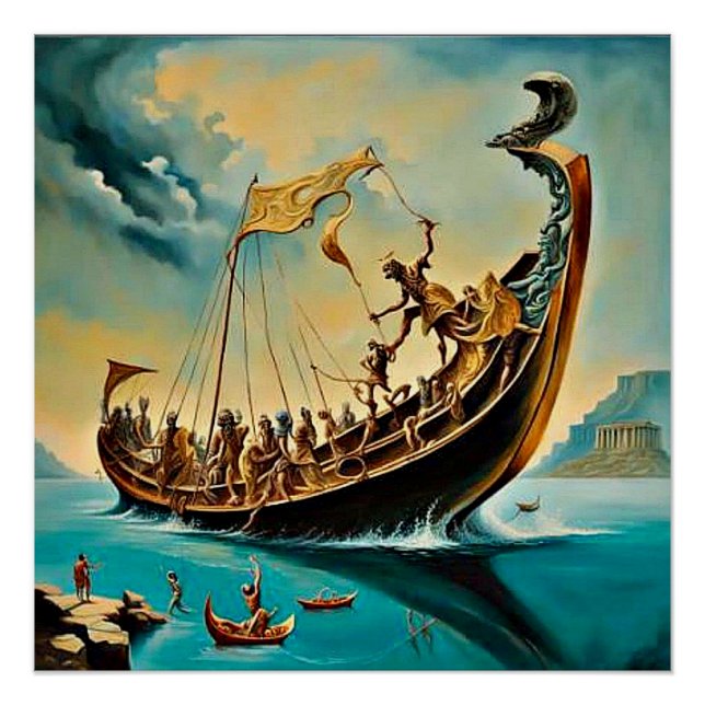 Poster Jason et les Argonautes déchirés (Devant)