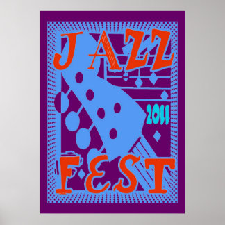 Poster Jazz Fest 2011 Guitare