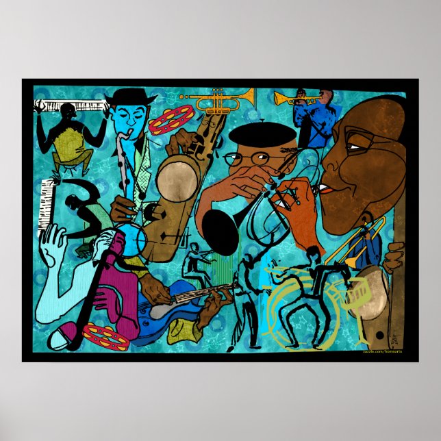 Poster Jazz Jammers (Devant)