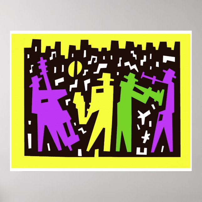 Poster JAZZ - Series (Devant)