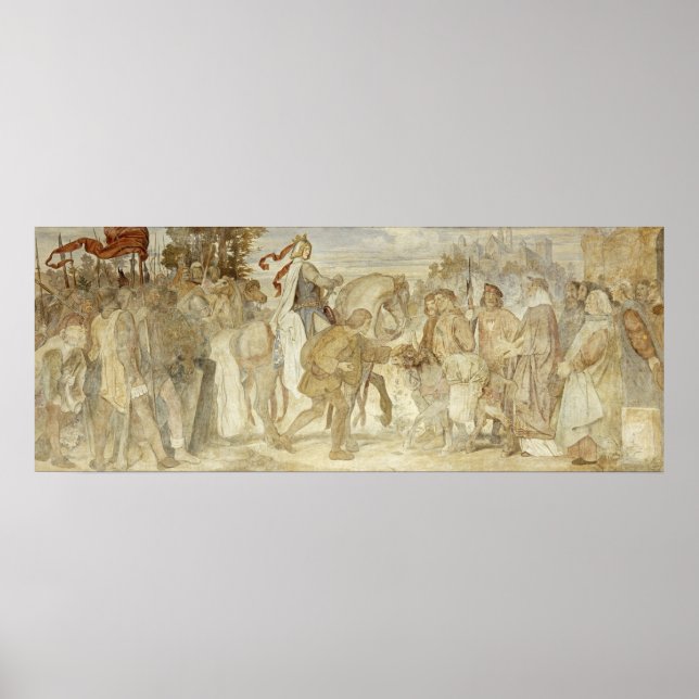 Poster Je cherche mon âne, Château de Wartburg (Devant)