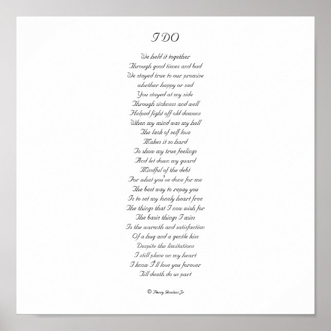 POSTER JE LE FAIS (Devant)